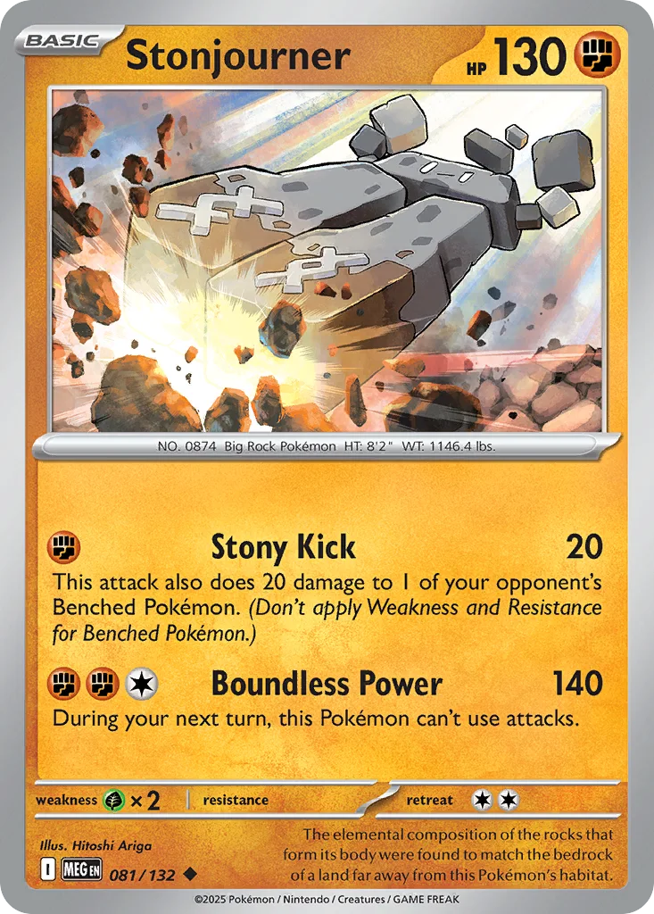 Stonjourner 081/132 ME01: Mega Evolution (Normal)