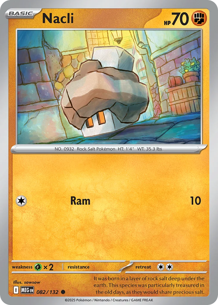 Nacli 082/132 ME01: Mega Evolution (Normal)