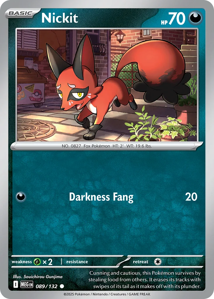 Nickit 089/132 ME01: Mega Evolution (Normal)