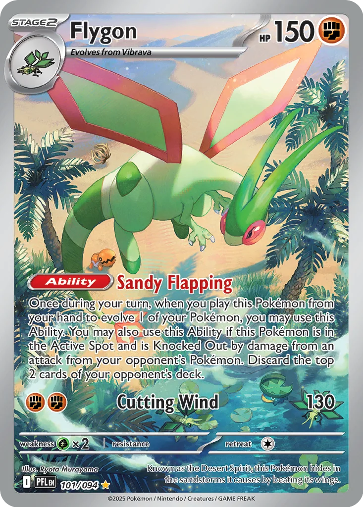 Flygon 101/094 Phantasmal Flames (Holo)
