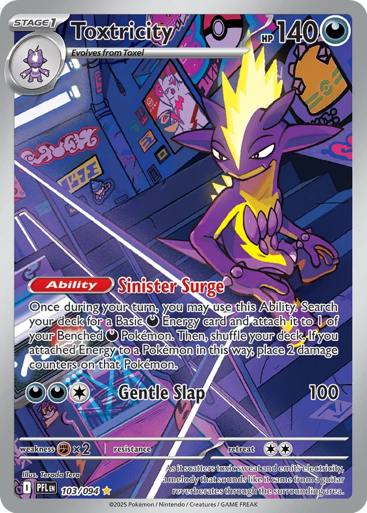 Toxtricity 103/094 Phantasmal Flames (Holo)