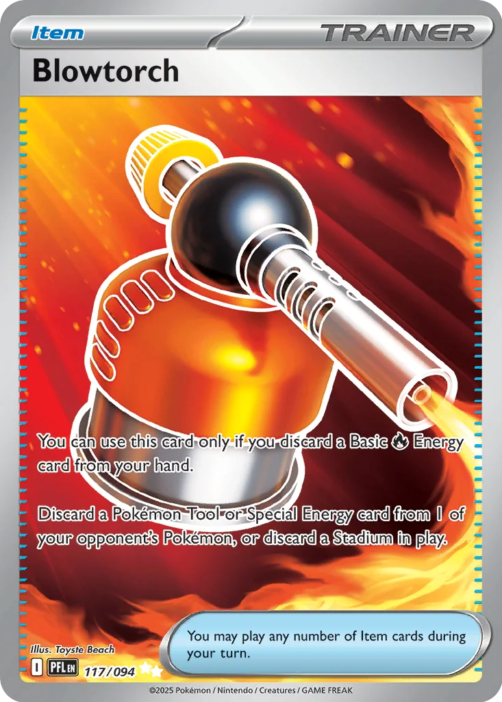 Blowtorch 117/094 Phantasmal Flames (Holo)