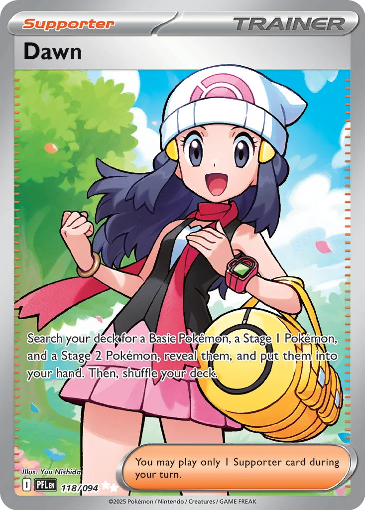 Dawn 118/094 ME02: Phantasmal Flames (Holo)