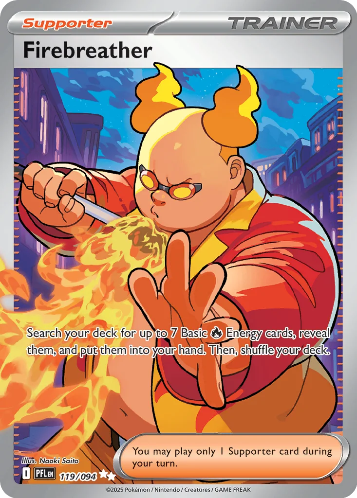 Firebreather 119/094 Phantasmal Flames (Holo)