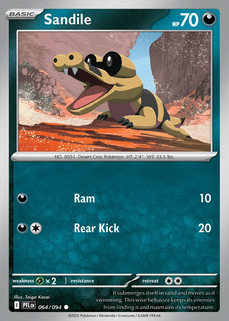 Sandile 064/094 ME02: Phantasmal Flames (Normal)