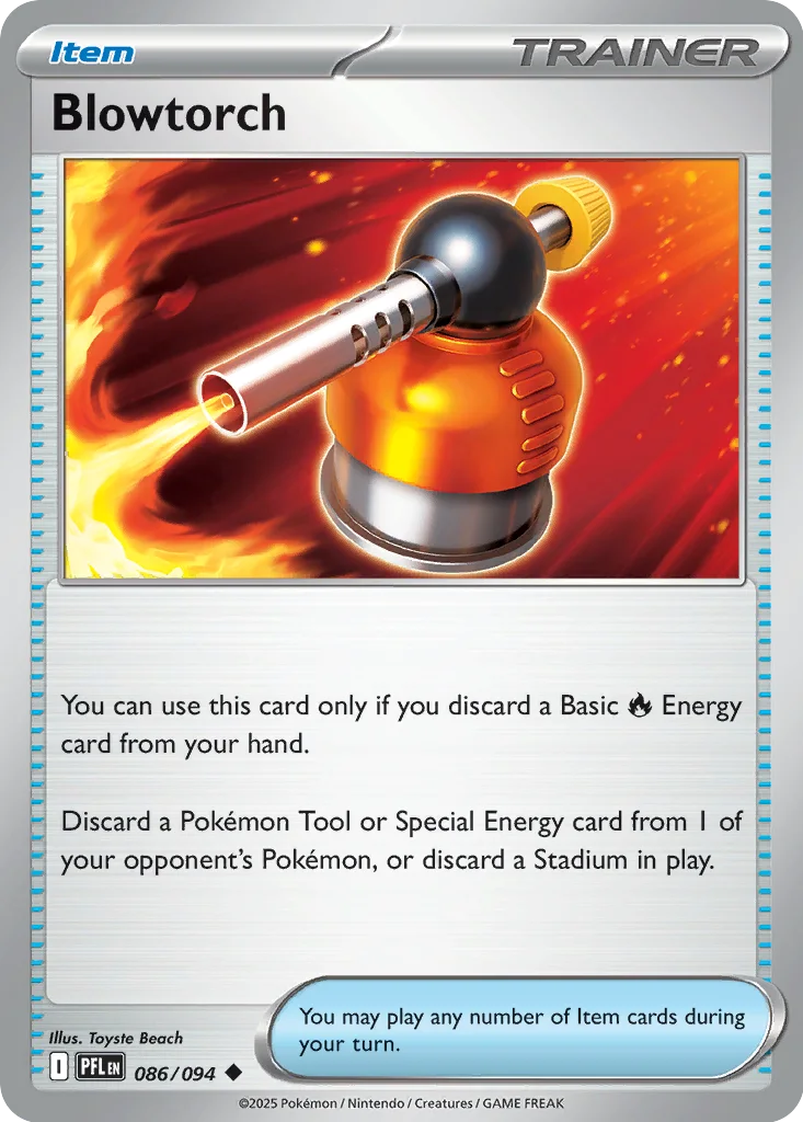 Blowtorch 086/094 ME02: Phantasmal Flames (Normal)