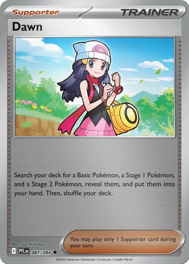 Dawn 087/094 ME02: Phantasmal Flames (Reverse holo)