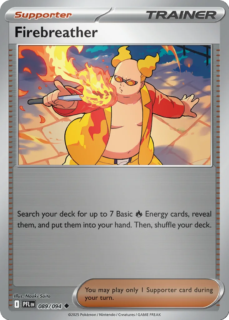Firebreather 089/094 ME02: Phantasmal Flames (Reverse holo)