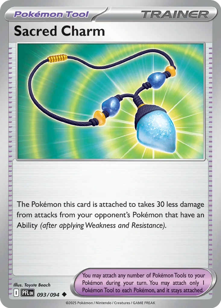 Sacred Charm 093/094 ME02: Phantasmal Flames (Normal)