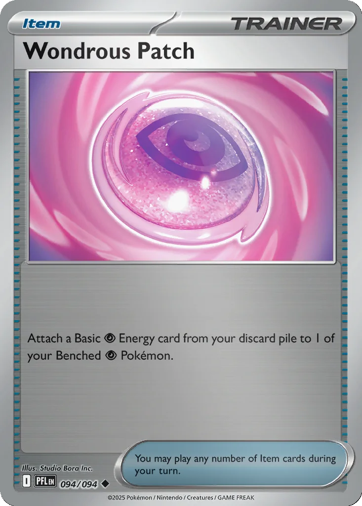Wondrous Patch 094/094 ME02: Phantasmal Flames (Reverse holo)