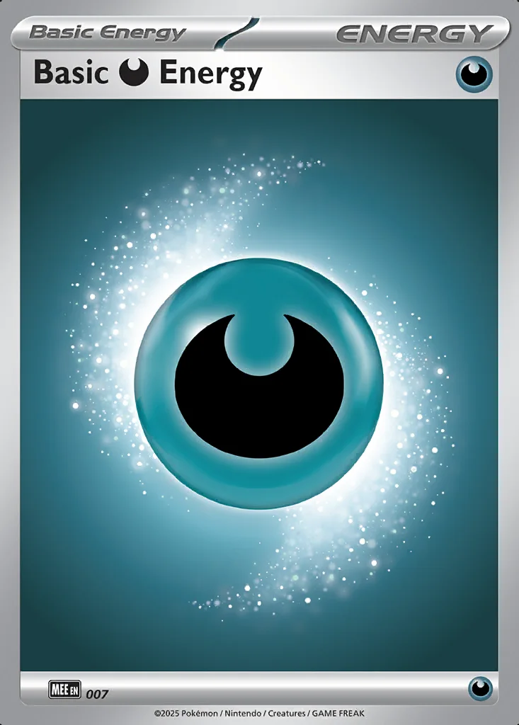 Basic Darkness Energy MEE 007/217 Ascended Heroes (Holo)