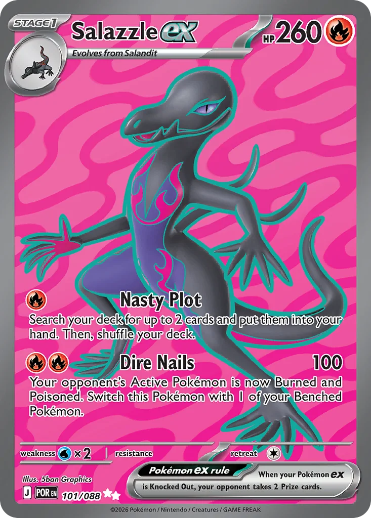 Salazzle ex 101/088 Perfect Order (Holo)