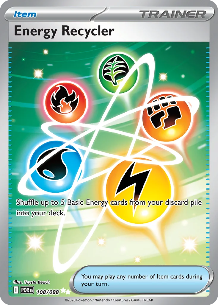 Energy Recycler 108/088 Perfect Order (Holo)