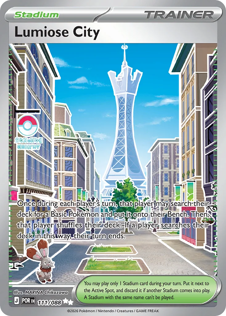 Lumiose City 111/088 Perfect Order (Holo)