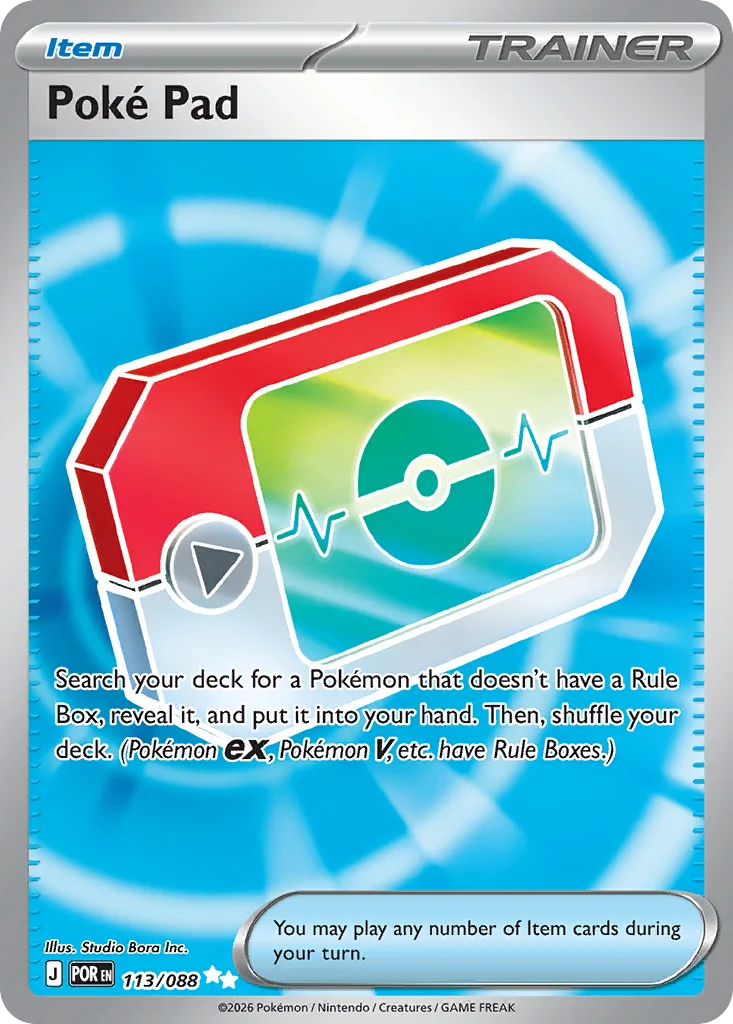 Poké Pad 113/088 Perfect Order (Holo)