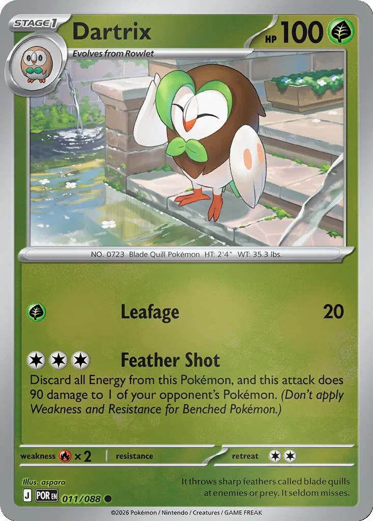 Dartrix 011/088 ME03: Perfect Order (Reverse holo)