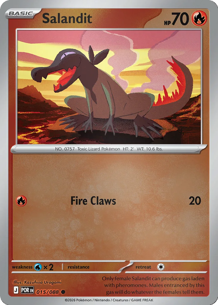 Salandit 015/088 ME03: Perfect Order (Reverse holo)