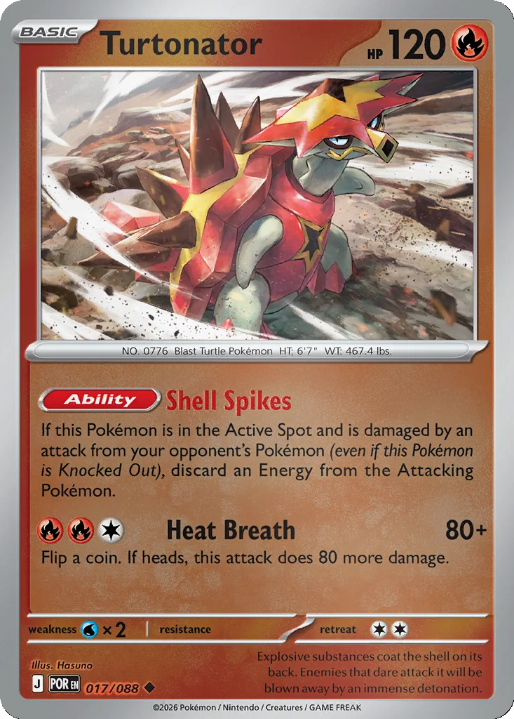 Turtonator 017/088 ME03: Perfect Order (Reverse holo)