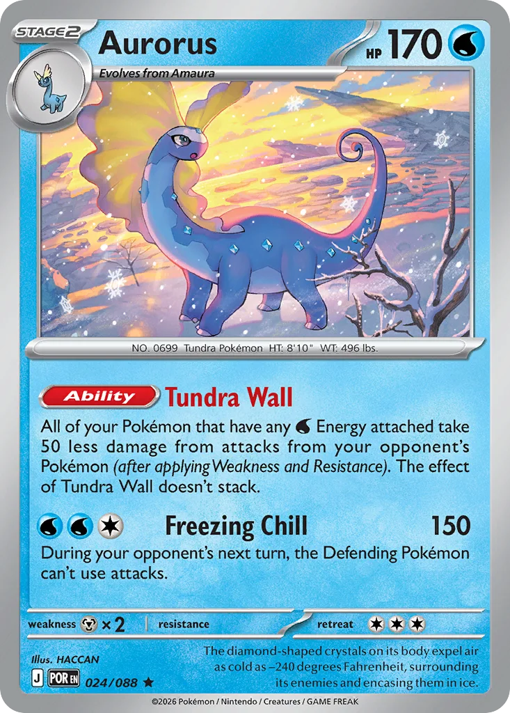 Aurorus 024/088 ME03: Perfect Order (Holo)