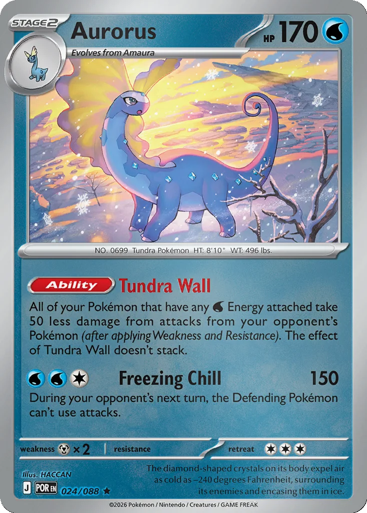 Aurorus 024/088 ME03: Perfect Order (Reverse holo)