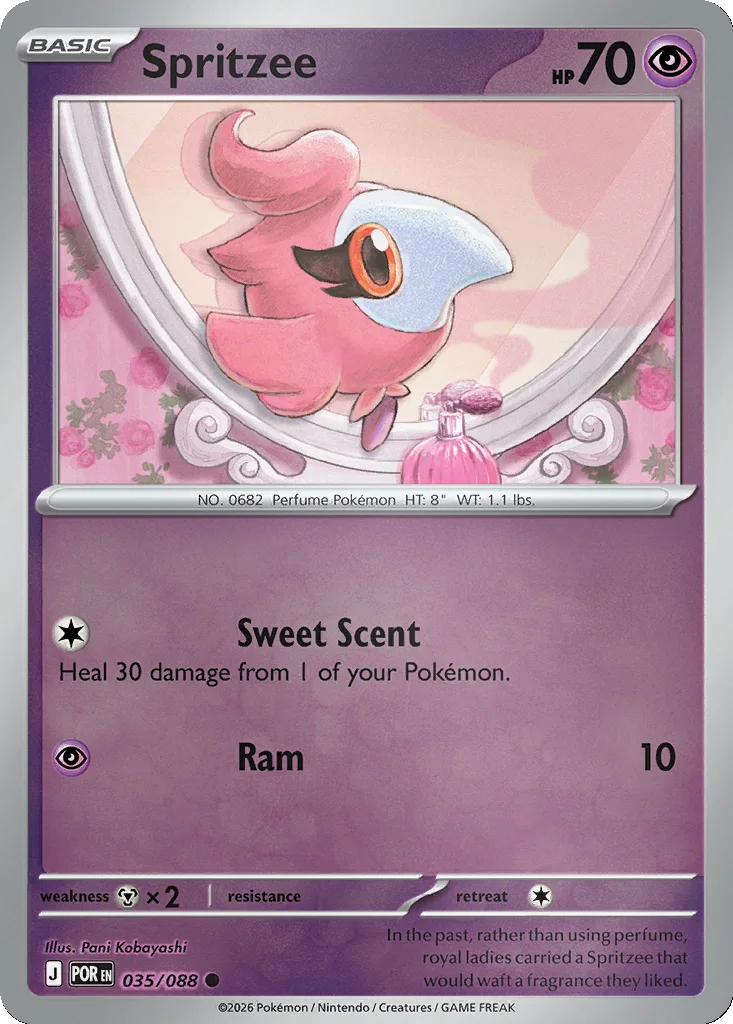 Spritzee 035/088 ME03: Perfect Order (Reverse holo)