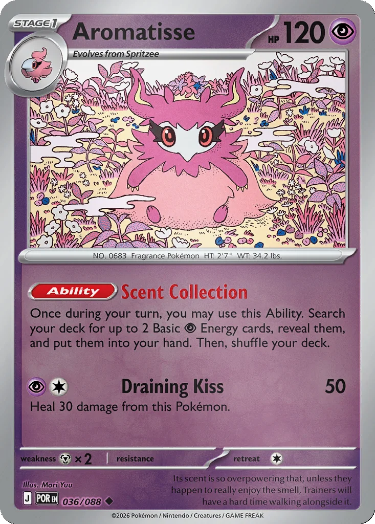 Aromatisse 036/088 ME03: Perfect Order (Reverse holo)