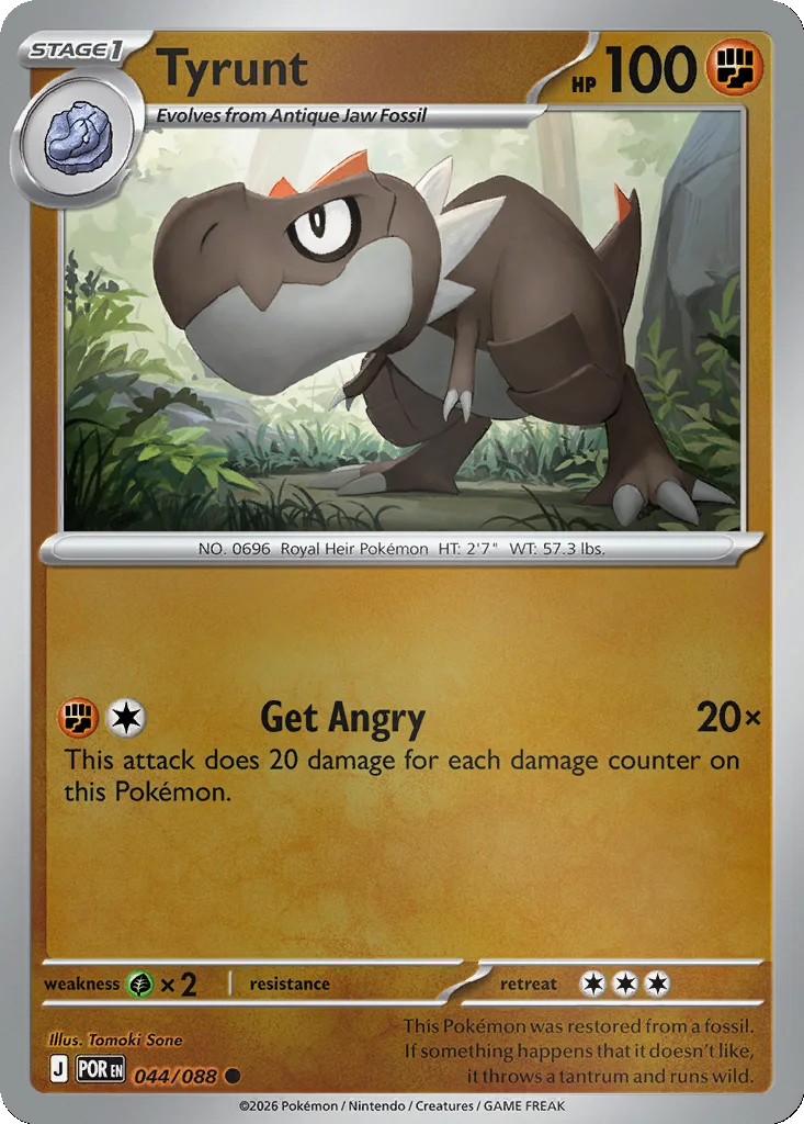 Tyrunt 044/088 Perfect Order (Reverse holo)