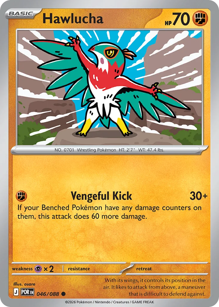 Hawlucha 046/088 ME03: Perfect Order (Normal)
