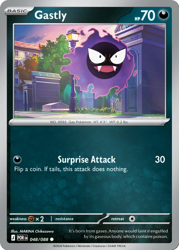 Gastly 048/088 Perfect Order (Reverse holo)