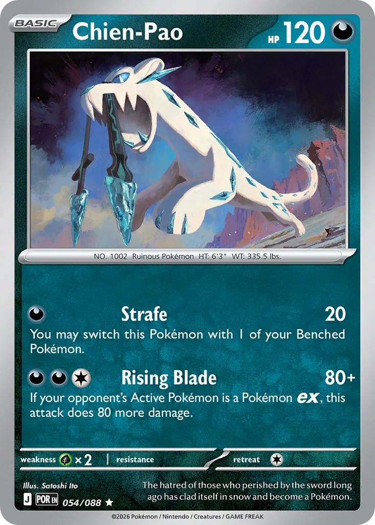 Chien-Pao 054/088 ME03: Perfect Order (Holo)