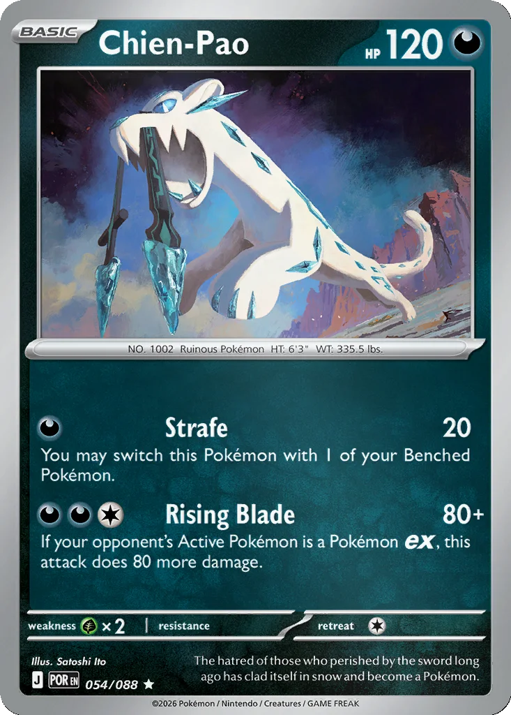 Chien-Pao 054/088 Perfect Order (Reverse holo)