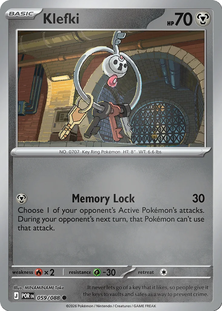 Klefki 059/088 ME03: Perfect Order (Reverse holo)
