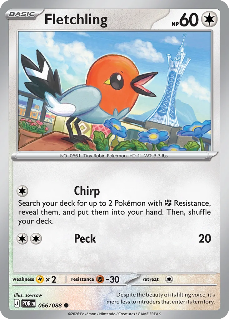 Fletchling 066/088 ME03: Perfect Order (Normal)