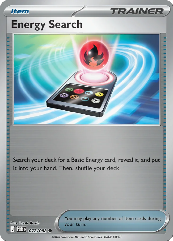 Energy Search 072/088 ME03: Perfect Order (Reverse holo)