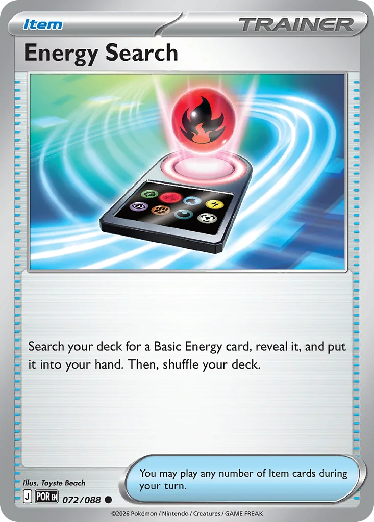 Energy Search 072/088 ME03: Perfect Order (Normal)