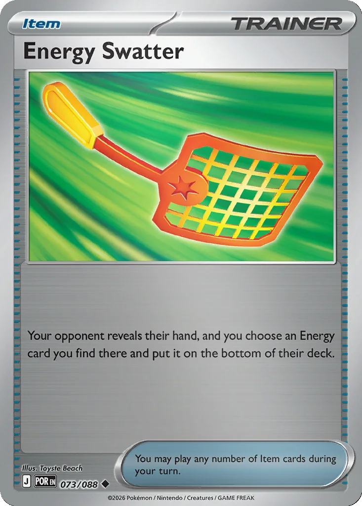 Energy Swatter 073/088 ME03: Perfect Order (Reverse holo)