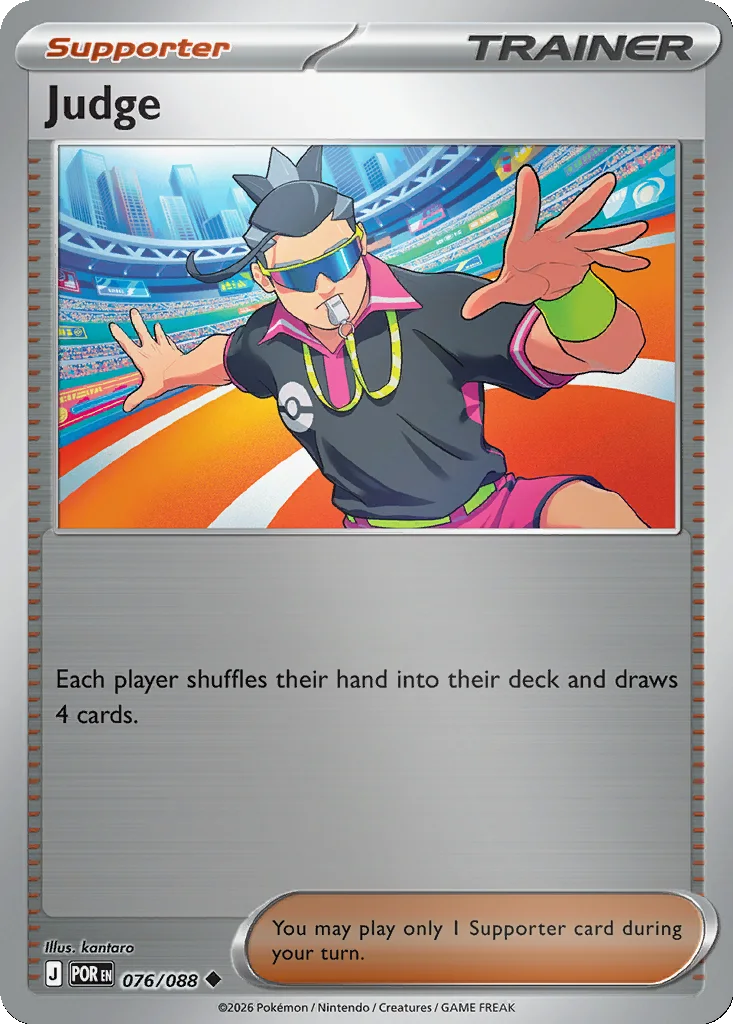 Judge 076/088 ME03: Perfect Order (Reverse holo)