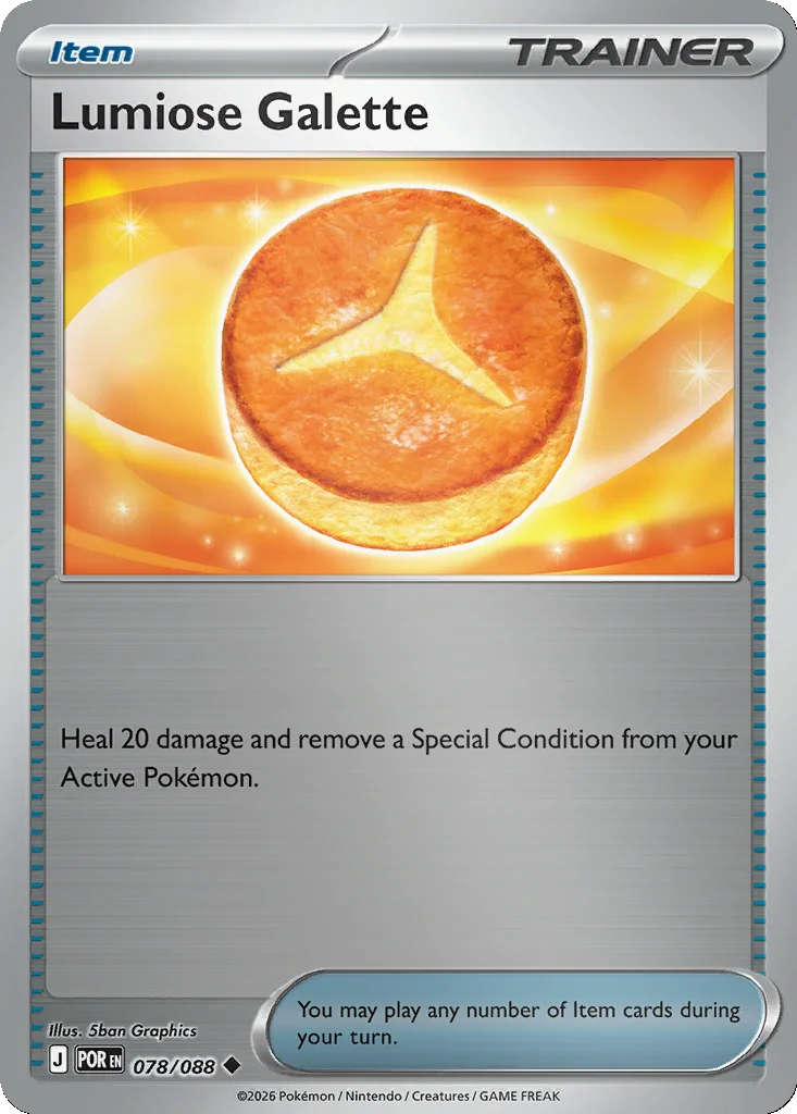 Lumiose Galette 078/088 ME03: Perfect Order (Reverse holo)