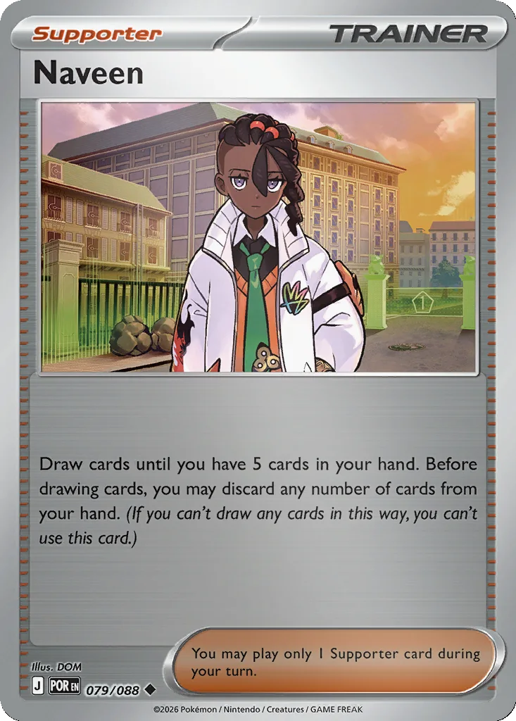 Naveen 079/088 ME03: Perfect Order (Reverse holo)
