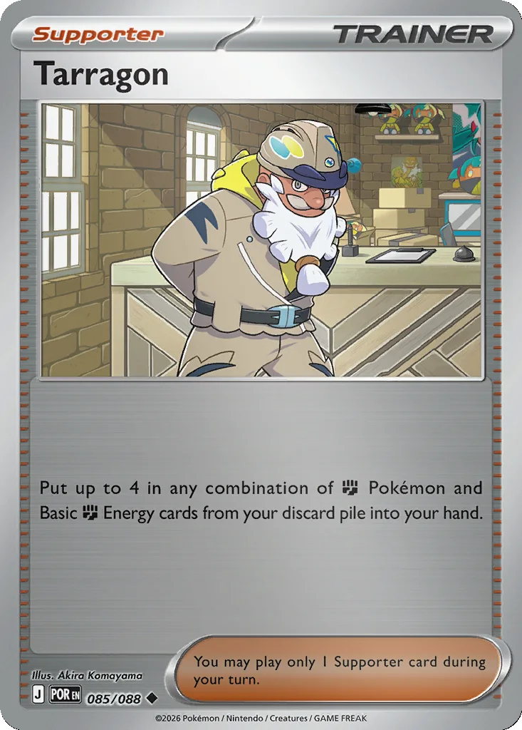 Tarragon 085/088 ME03: Perfect Order (Reverse holo)