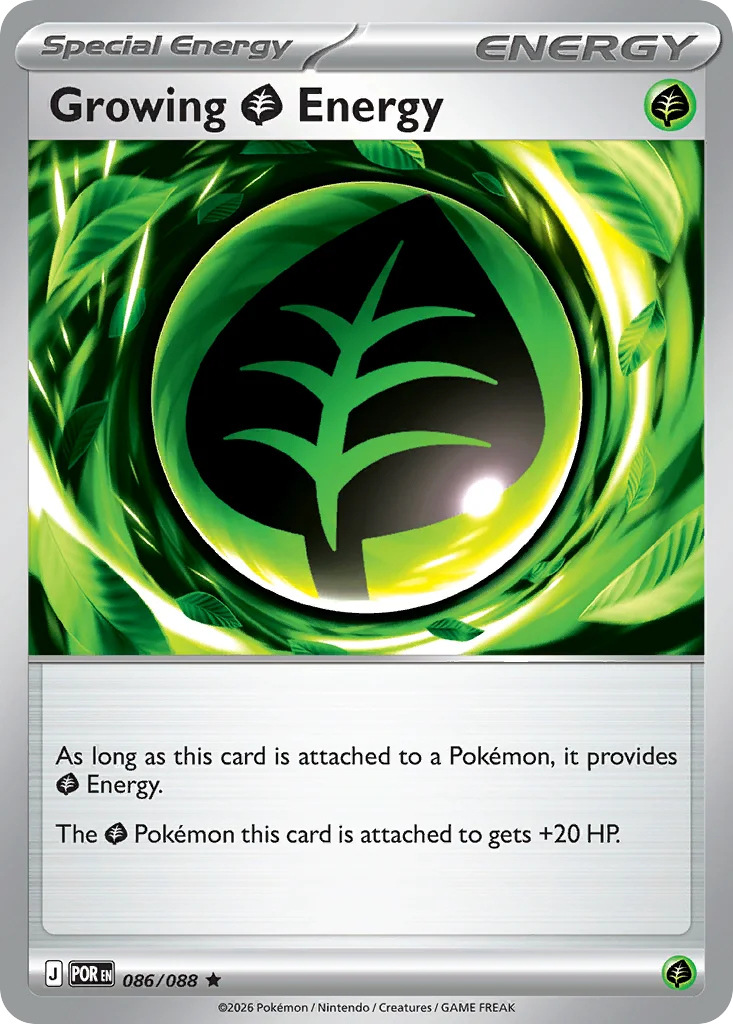 Growing Grass Energy 086/088 ME03: Perfect Order (Holo)
