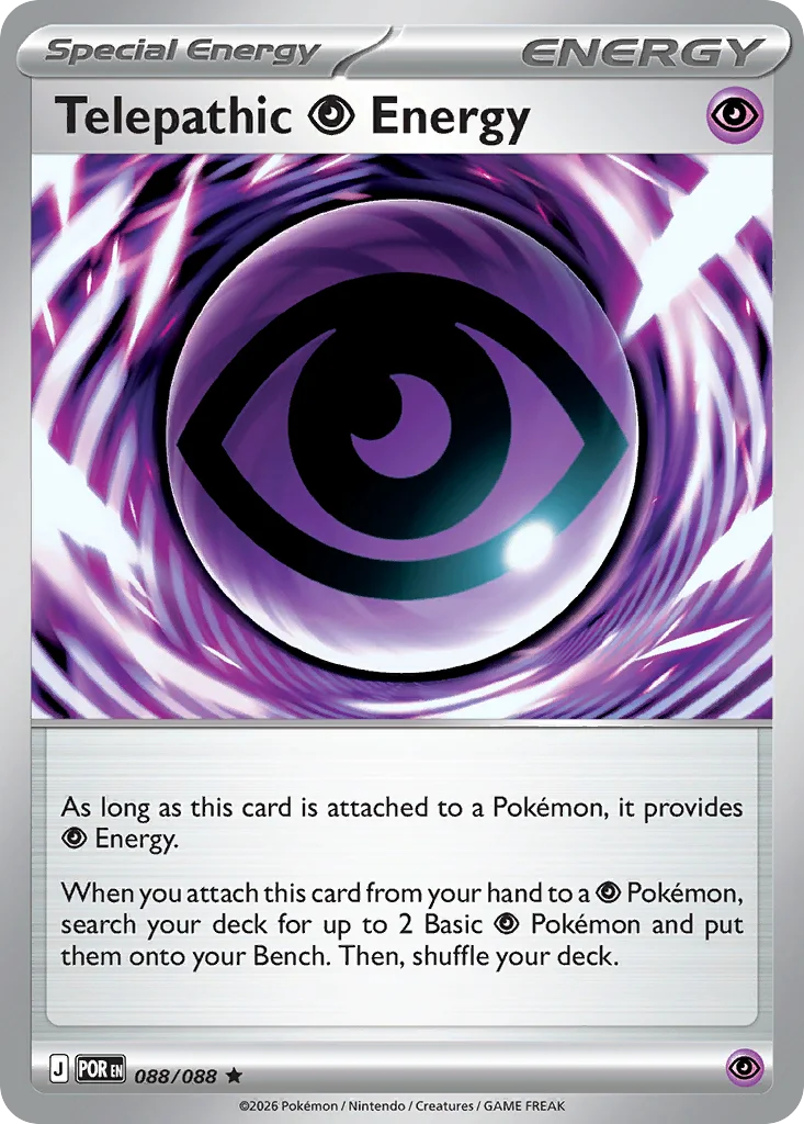 Telepathic Psychic Energy 088/088 Perfect Order (Non-Holo)