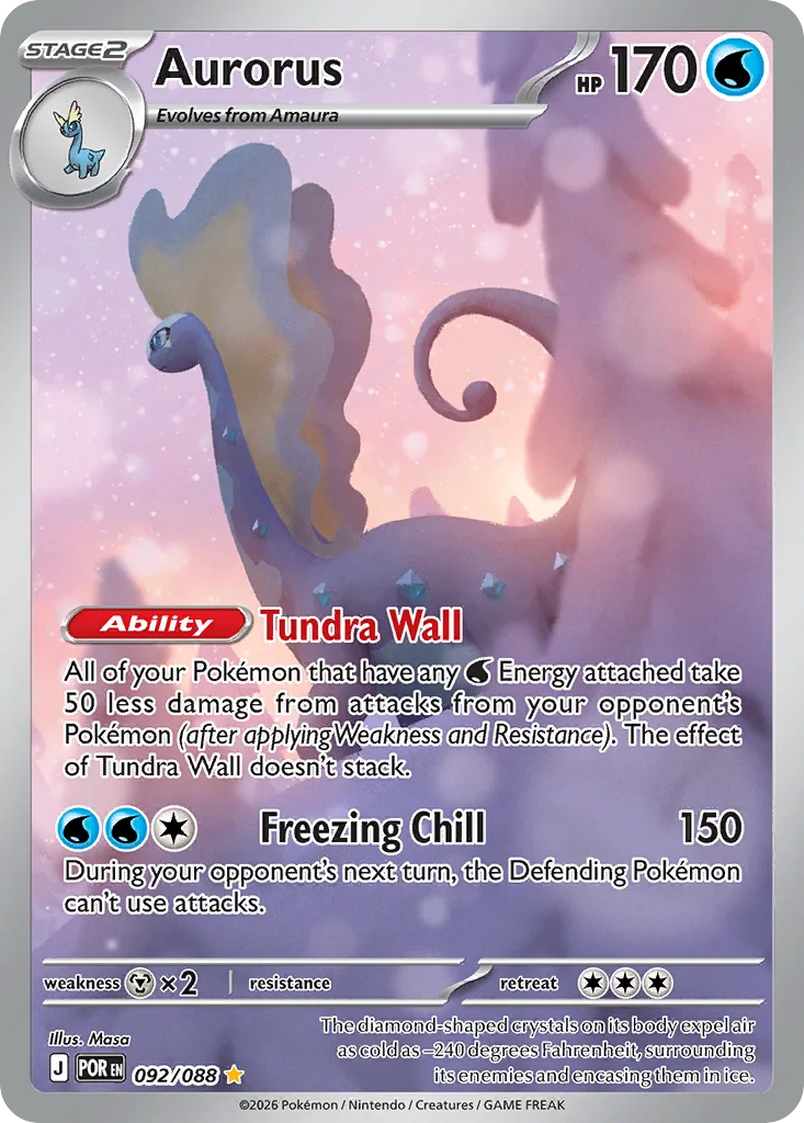 Aurorus 092/088 Perfect Order (Holo)