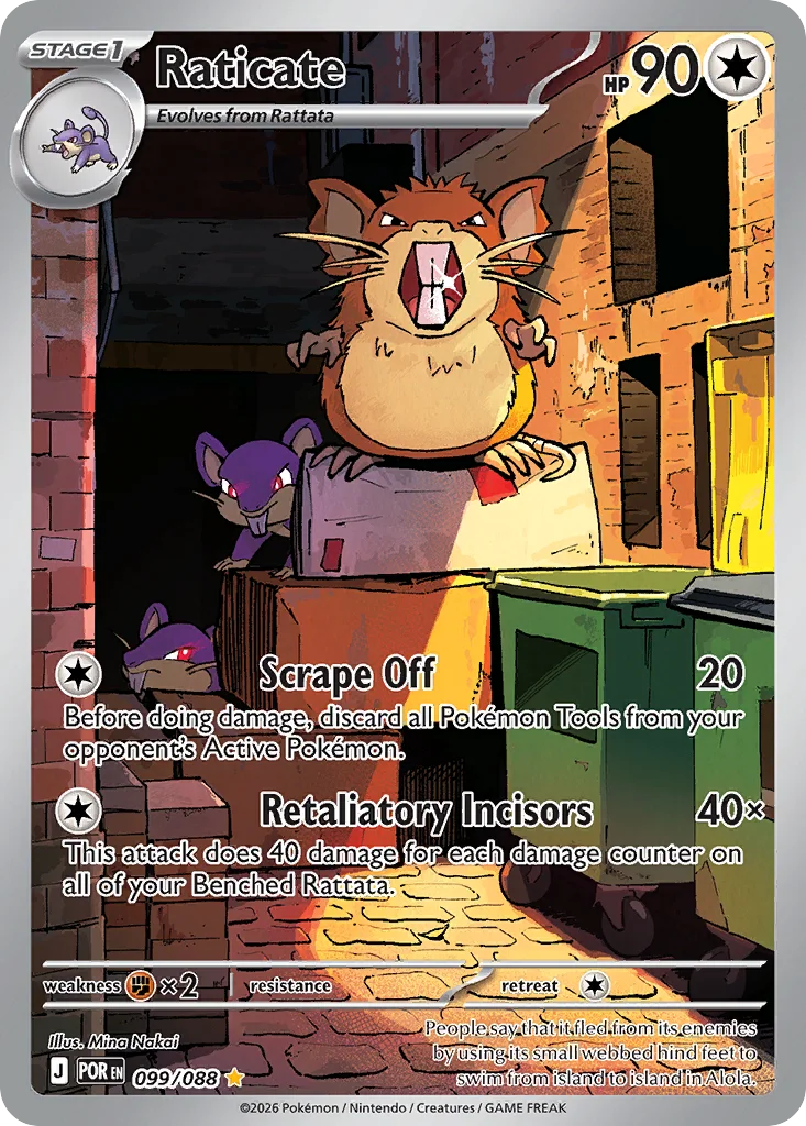Raticate 099/088 Perfect Order (Holo)