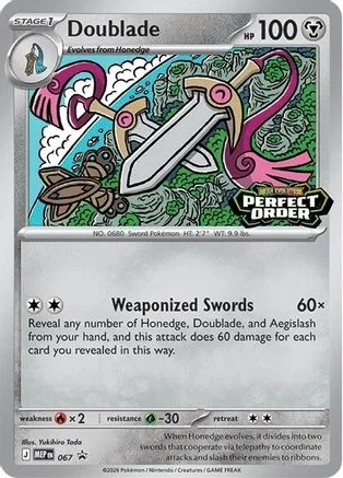 Doublade 067 Mega Evolution Promo (Build & Battle Deck Promo)