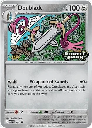 Doublade 067 Mega Evolution Promo (Staff Stamped)