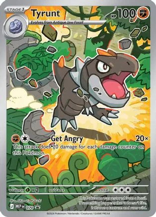 Tyrunt 070 Mega Evolution Promo (Elite Trainer Box Promo)