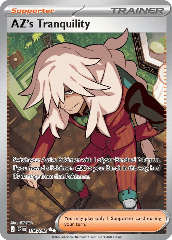 AZ's Tranquility 106/086 ME04: Chaos Rising (Holo)