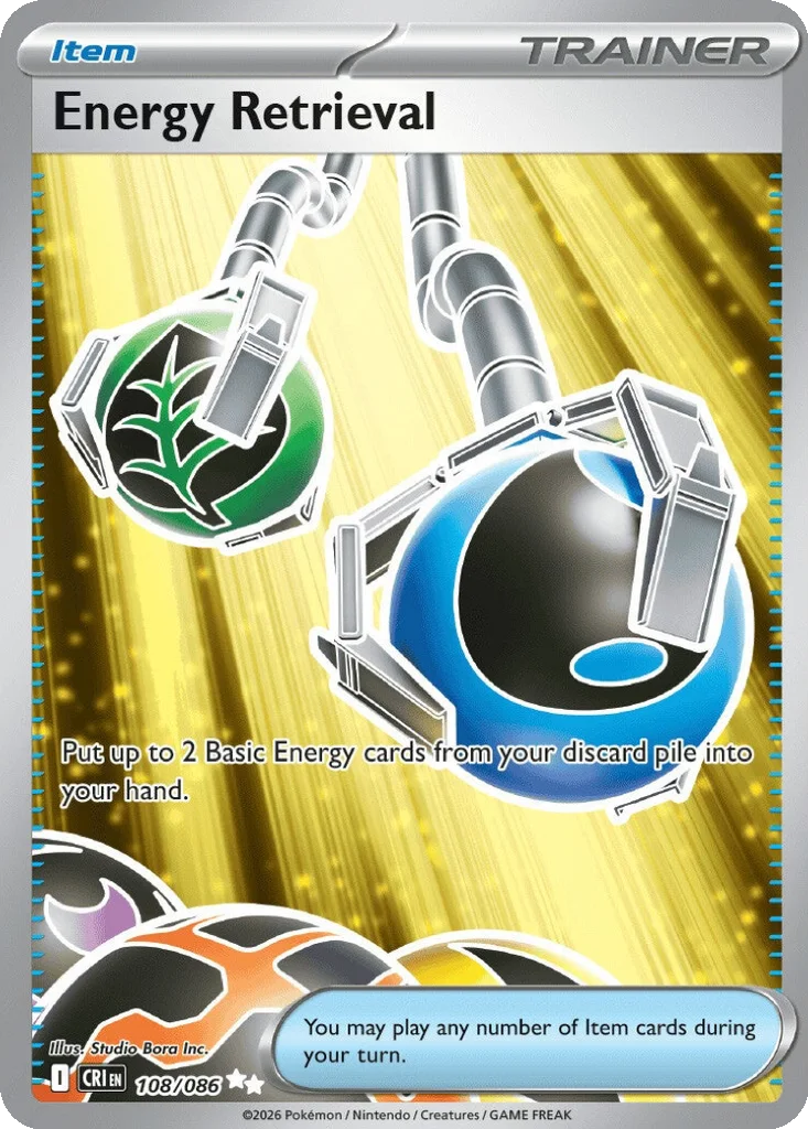 Energy Retrieval 108/086 Chaos Rising (Holo)
