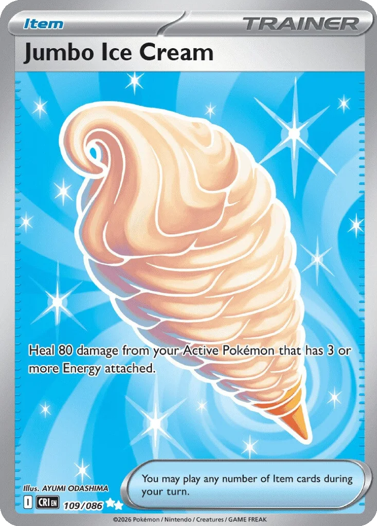 Jumbo Ice Cream 109/086 Chaos Rising (Holo)